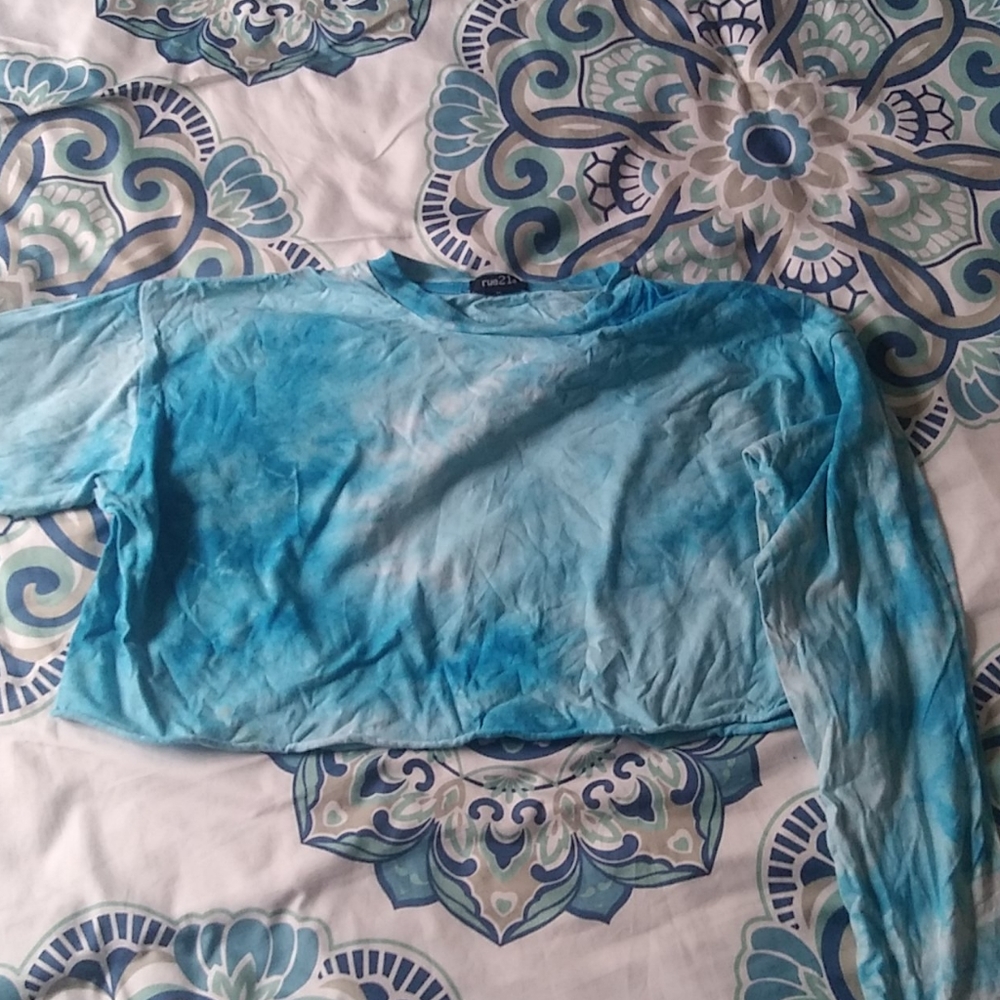 Tie dye crop